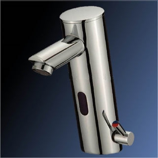 Platinum Thermostatic Sensor Tap Solid Brass Construction, Chrome Finish