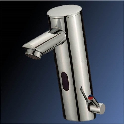 Platinum Thermostatic Sensor Tap Solid Brass Construction, Chrome Finish