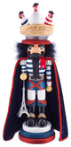 17.5" Hollywood Three French Hens Nutcracker