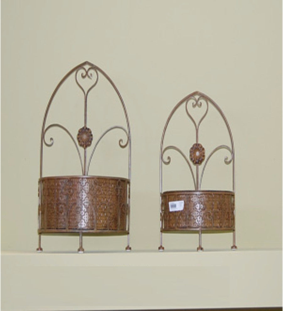 2 Piece Of Metal Wall decor, Gold