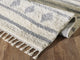 Abani Willow WIL120A Moroccan Tribal Ivory and Grey Area Rug
