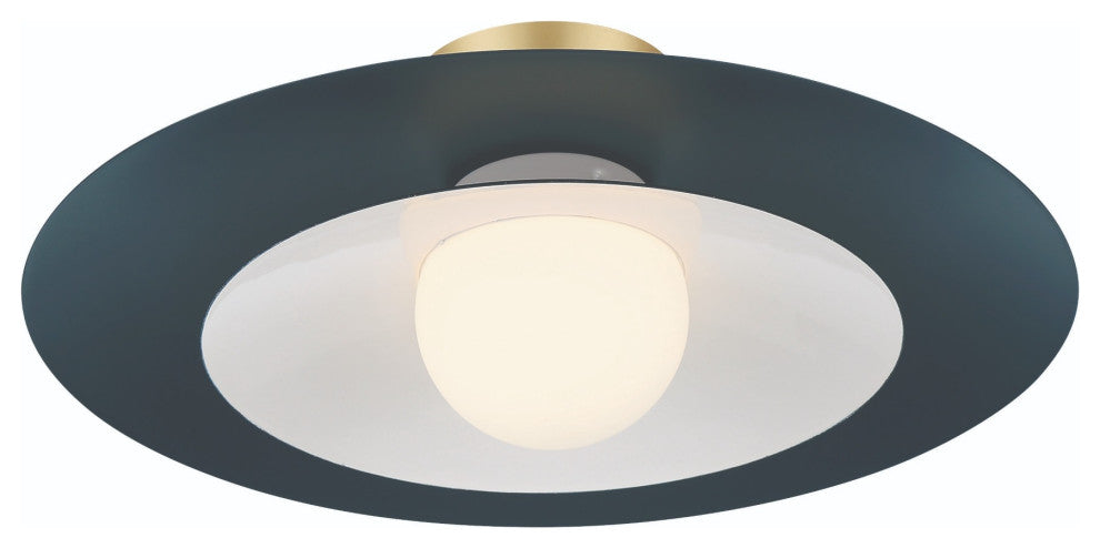Welsh 1 Light LED 18" Sconce, Blue