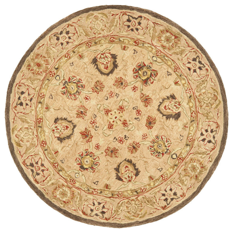 Safavieh Anatolia AN512A 4'' Round Beige Rug