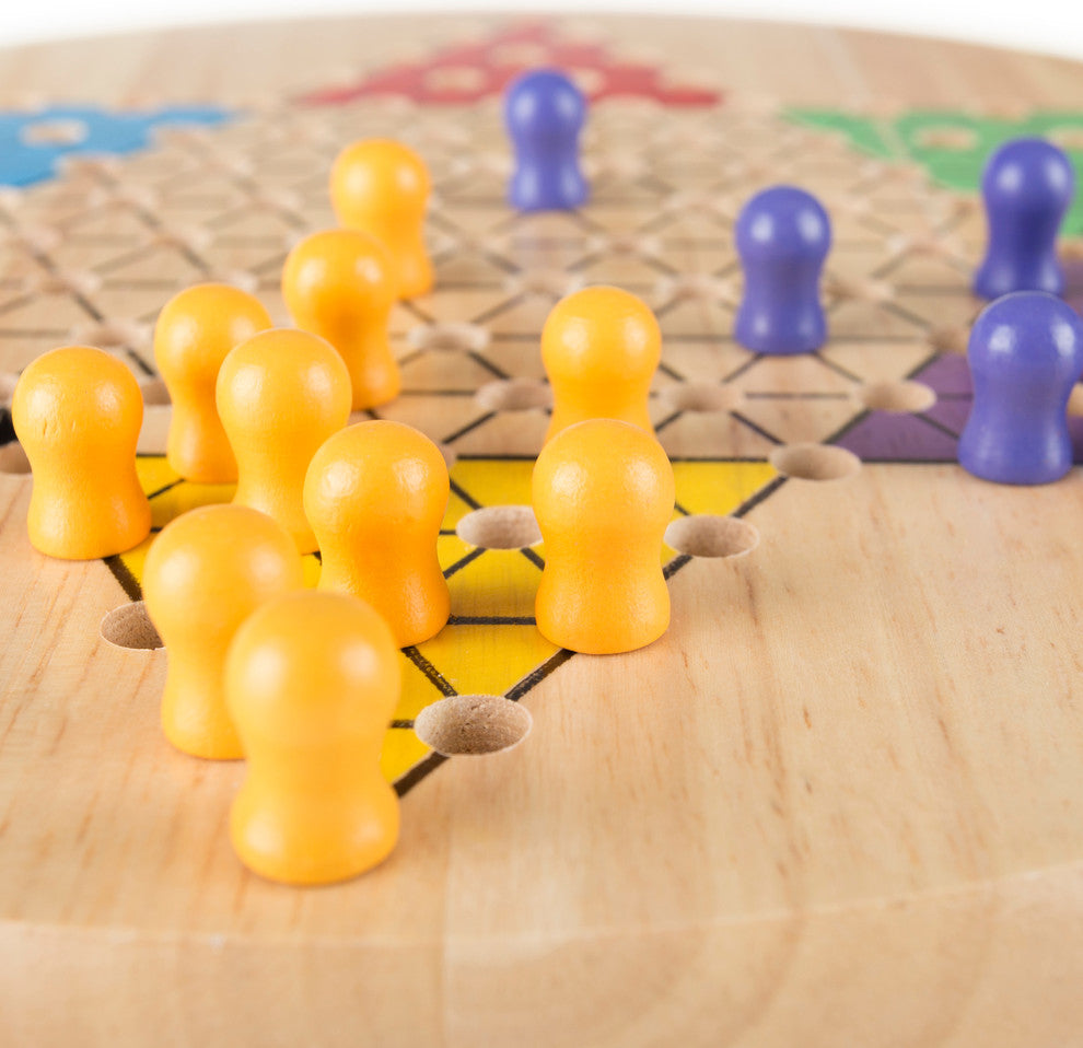 Chinese Checkers 11" Game Set by Hey! Play!