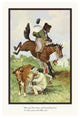"Teddy Roosevelt's Bears: Teddy B and Teddy G on the Farm" Paper Art, 34"x50"