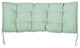 Sunbrella Canvas Indoor/Outdoor Tufted Bench Cushion, Spa, 48x19x3"