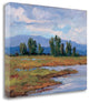 "Rivages Series I" By Brigitte Curt, Giclee Print on Gallery Wrap Canvas