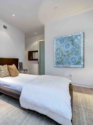 "Eves Flowers" Painting Print on Canvas by Evelia