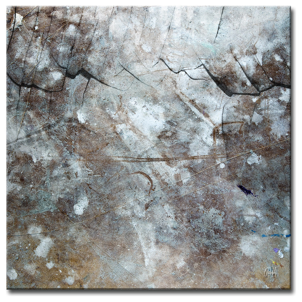 Ready2HangArt 'ABS XV' Abstract Canvas Wall Art, 12"x12"
