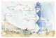 "Coastal Life VIII" Digital Paper Print by Anne Tavoletti, 20"x14"