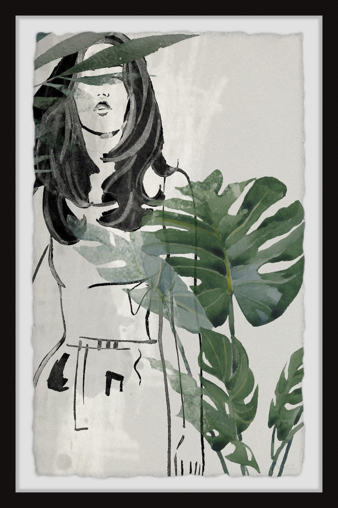 "Effortless Fashion" Framed Painting Print, 24x36