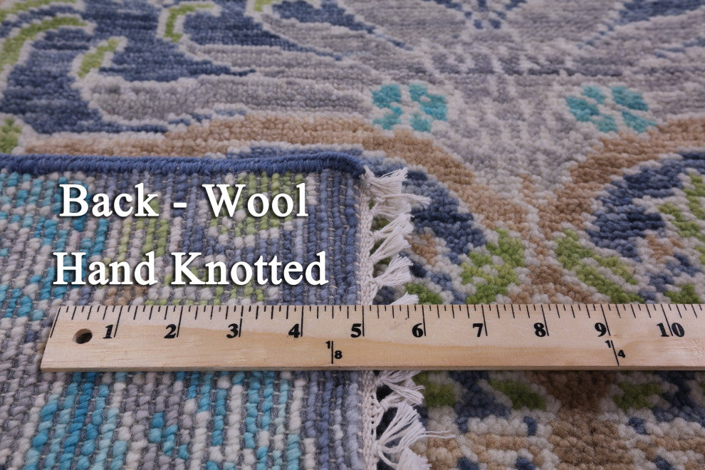 William Morris Handmade Wool Rug 6' 0" X 9' 2" - Q14945