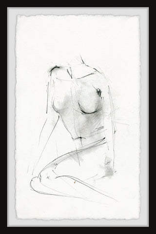 "Gorgeous" Framed Painting Print, 8x12