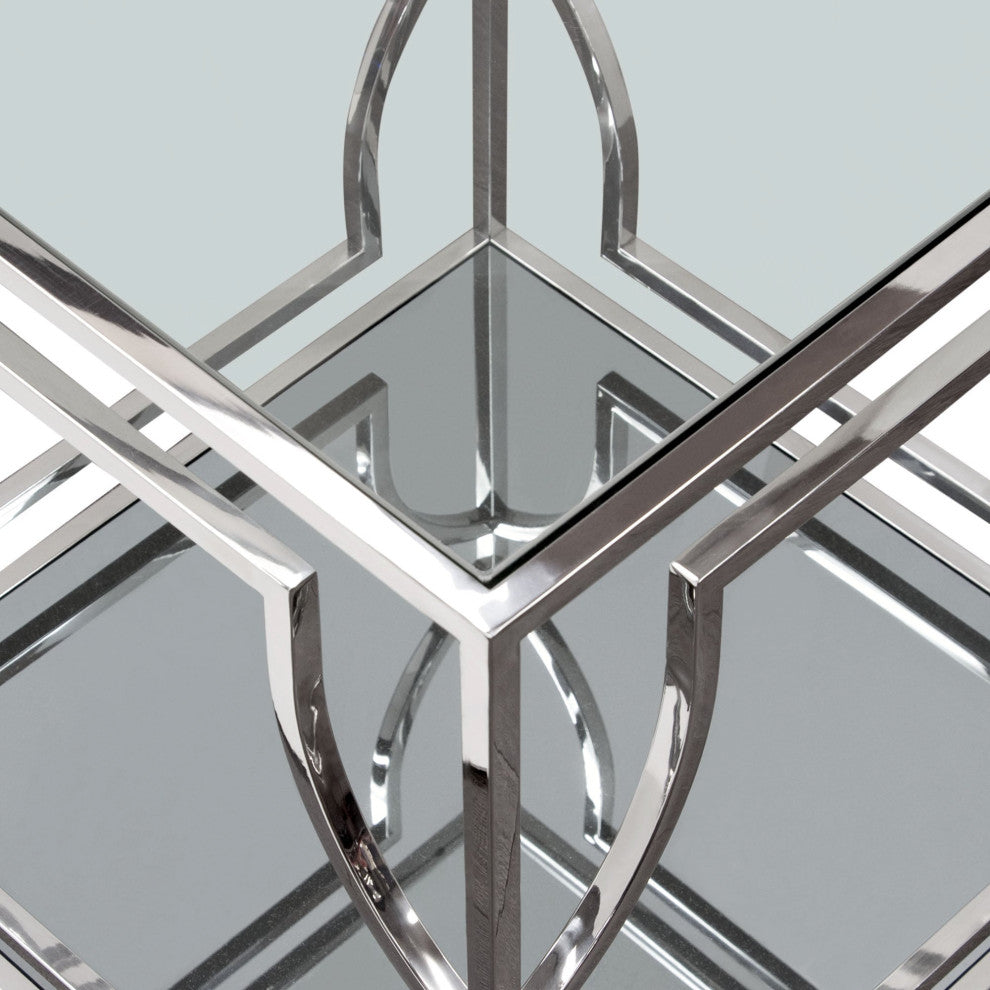 Avalon End Table, Gray