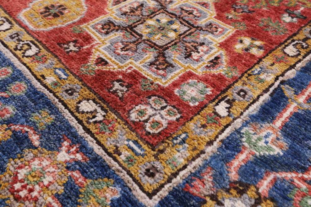 3' 11" X 5' 11" Hand-Knotted Persian Tabriz Rug - Q12827