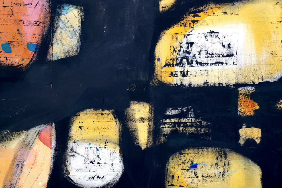 Modern abstract painting, Minimal Monochrome art, Abstract