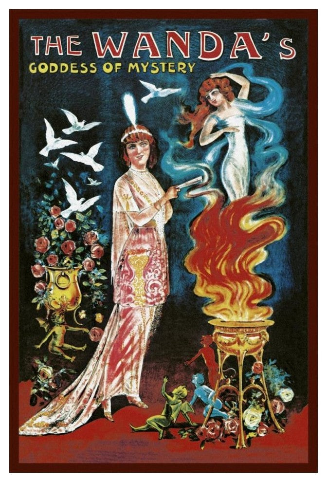 "Magicians: Wanda's Goddess of Mystery" Paper Print by Louis Galice, 42"x62"