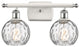Innovations 516-2W-WPC-G1215-6 2 Light Bath Vanity Light, White, Polished Chrome