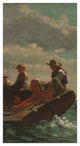 "Breezing Up (center)" Digital Paper Print by Winslow Homer, 24"x42"