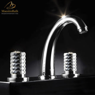 Kyros Luxe Bathroom Faucet, Polished Chrome, Without pop-up drain
