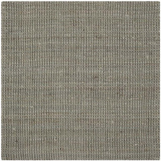 Safavieh Natural Fiber Nf730B Solid Color Rug, Grey, 9'x9'