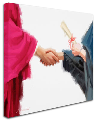 The Macneil Studio 'Graduation' Canvas Art, 18"x18"