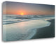Early Morning Sunrise On The Beach 2 Giclee Wrap Canvas Wall Art
