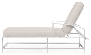 Bristol Canvas Natural Adjustable Comfort Outdoor Chaise