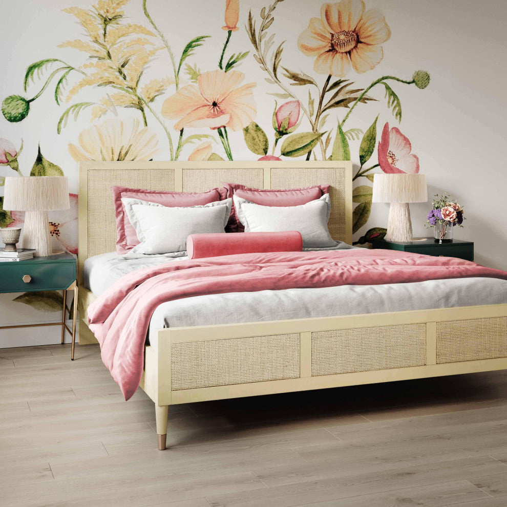 Sierra Buttermilk Bed in Queen - Buttermilk