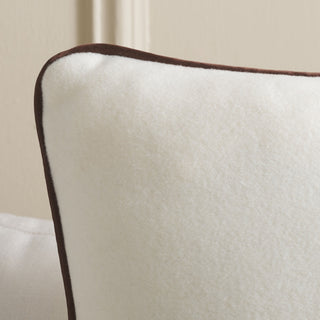 Safavieh Alaia Pillow, Ivory/Brown