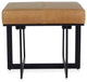 Calvin Leather Stool,, Chestnut