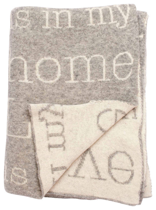 Love is in My Home Throw Blanket