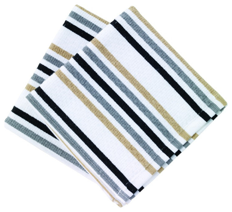 T-Fal 22453 Stripe Neutral Dish Cloth, Multi