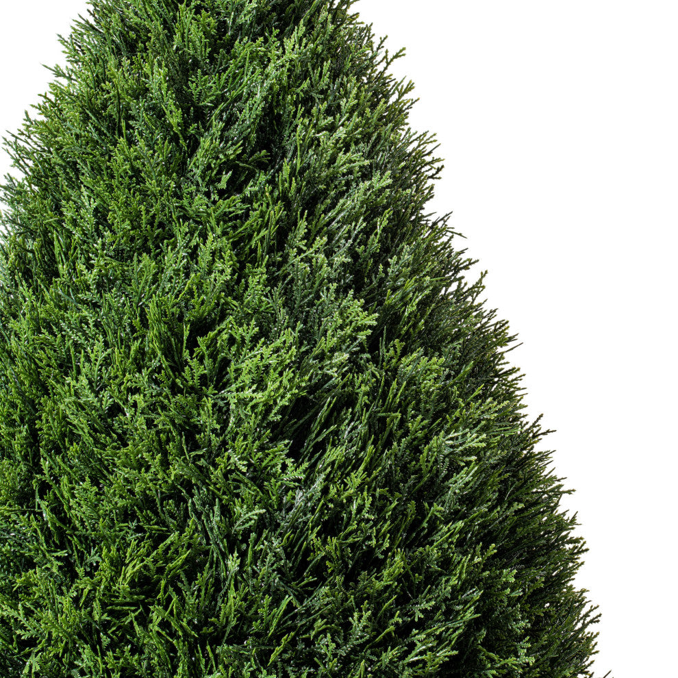 Vickerman 36" Cedar teardrop Shaped, Pot, UV