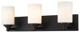 Z-Lite 485-3V Soledad 3 Light 23"W Vanity Light - Matte Black