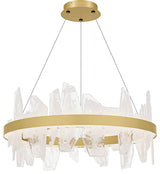 Aurelia LED Chandelier in Soft Gold