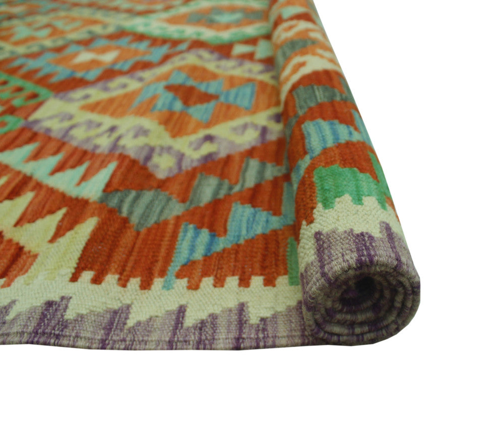 Sangat Kilim Tahmina Rust Rug