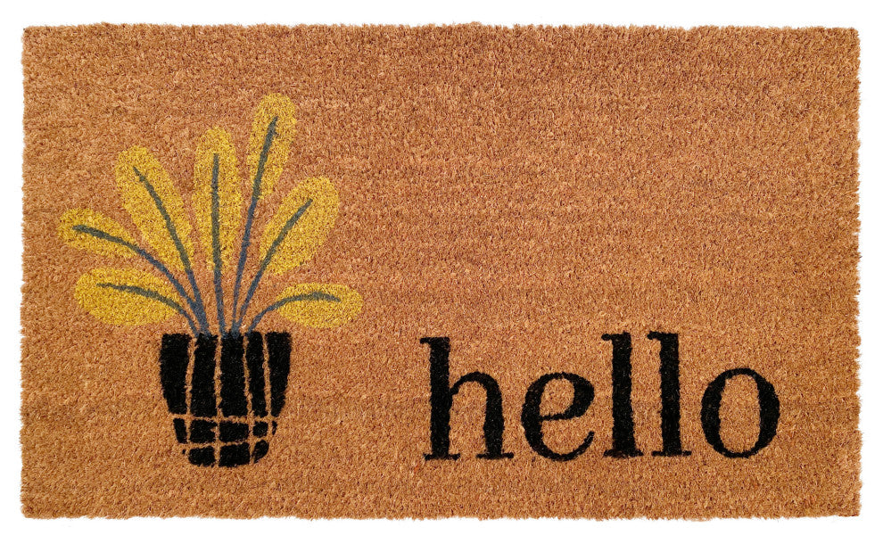 Calloway Mills Yellow Bouquet Doormat