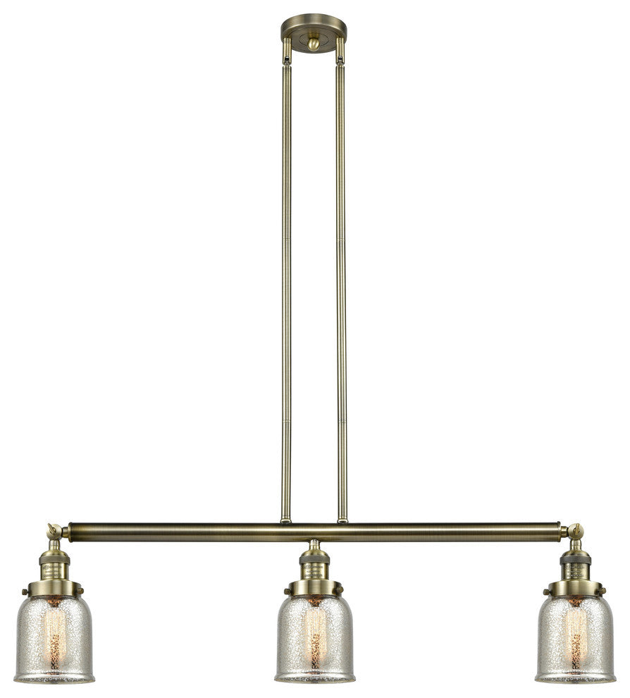 Innovations Lighting 213-Ab-S-G58-Led 3 Light Dimmable Led 38" Island Light