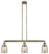 Innovations Lighting 213-Ab-S-G58-Led 3 Light Dimmable Led 38" Island Light