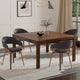 Lowell/Wilson 5-Piece Dining Set, Charcoal Gray