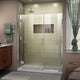 DreamLine Unidoor-X 59.5-60" Hinged Shower Door, Chrome