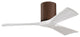 Matthews Fan, Irene-3H Ceiling Fan, Walnut, 42-Inch, Matte White