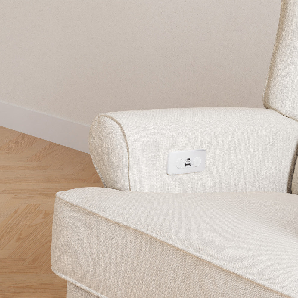 Harbour Electronic Recliner and Swivel Glider, Water Repellent/Stain Resistant