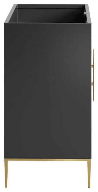 Awaken 36" Bathroom Vanity Cabinet, Black