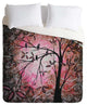 Deny Designs madart inc Cherry Blossoms Duvet Cover - Lightweight