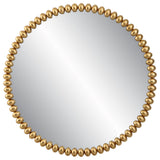 Byzantine Round Gold Mirror