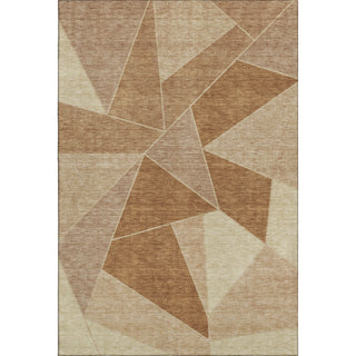 Premium Machine Washable Mayfield AMF636 Paprika 5' x 7'6" Rug