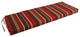 54"X19" Patterned Outdoor Spun Polyester Bench Cushion, Montserrat Sangria