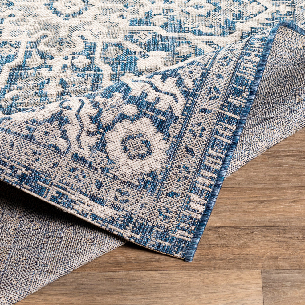 Eagean EAG-2336 Indoor/Outdoor Area Rug, 5'3" Round